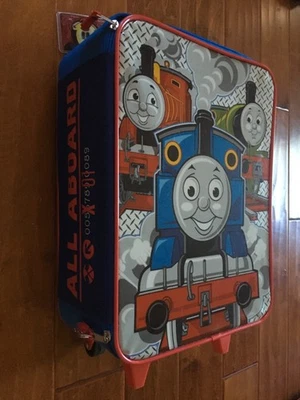 Rare Thomas & Friends Rolling Suitcase With Handle 16”x12”x6” - Image 1 of 4