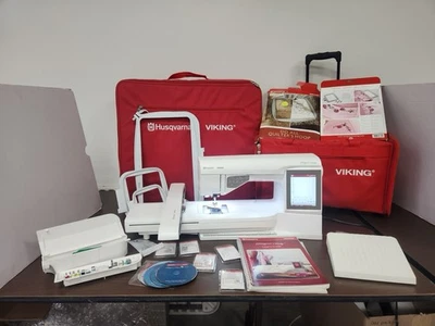Husqvarna Viking Designer Ruby Sewing and Embroidery Machine - Image 1 of 4