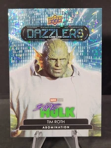 TIM ROTH as Abomination 2024 Upper Deck Marvel Studios Series 1 Dazzlers - Picture 1 of 3