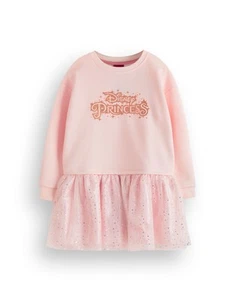 Disney Kleid rosa vorne Prinzessin Print Mädchen - Bild 1 von 9