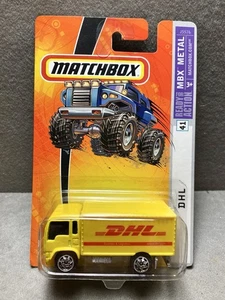 New 2005 DHL Yellow Matchbox MBX Metal Diecast Delivery Truck #J5576 - Picture 1 of 2