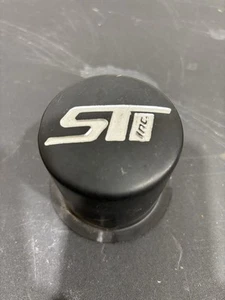 STI Wheel Center Cap For ATV SXS Golf Cart - Used Metal Black - Picture 1 of 5