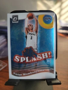 Salpicaduras ópticas Panini Donruss 2023-24 Victor Wembanyama #6 (RC) ¡¡LEER!!! - Imagen 1 de 2