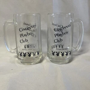 Cincinnati Playboy Club Glas Becher, 5 1/2 Zoll - Bild 1 von 6