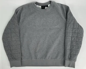 Armani Exchange Men's Logo Pullover Crewneck Sweatshirt Size XXL Gray *Read* - Picture 1 of 15