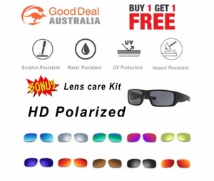 2 x HD Polarized Replacement Lenses For-Oakley Crankshaft 9239 Sports Sunglasses - Picture 1 of 9