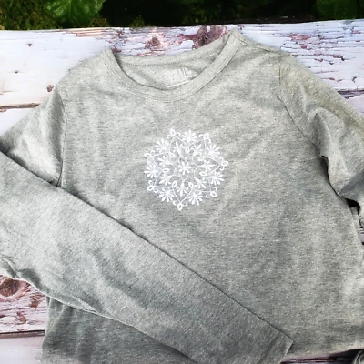 Футболка для медитации йоги с вышитой мандалой ограниченный выпуск - Изображение 1 из 4