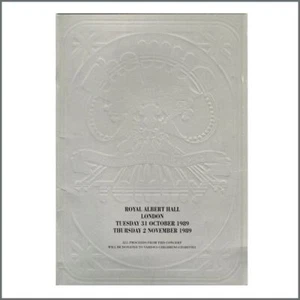 The Who Tommy Royal Albert Hall London 1989 Concert Programme (UK) - Picture 1 of 1