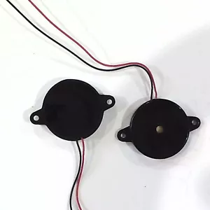 2x PASSIVE PIEZO BUZZERS 24mm Mini Arduino PIC RasPi Buzz Alarm - Picture 1 of 3