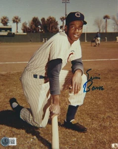 Ernie Banks Signed 8x10 Photograph Beckett COA BQ15500 - Picture 1 of 2