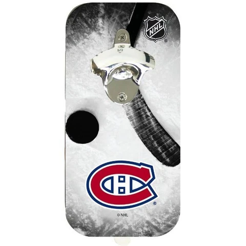 Montreal Canadiens NHL Clink n Drink MAGNETIC Bottle Opener Cover