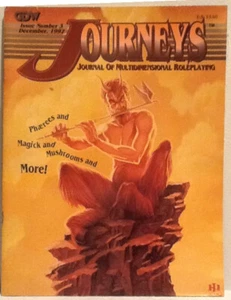 Revista RPG Dangerous Journeys #3 USADA Diario de juegos de rol multidimensionales - Imagen 1 de 2