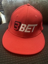 3 BET Poker Hat Autographed Signed By Phil Hellmuth Size S/M - Fitted Stretch