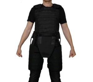 Oberschenkelschutz IIIA, schwarz, Gr. S - Bild 1 von 7