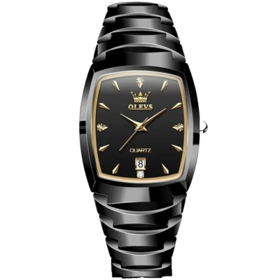 Reloj Pulsera Hombre Impermeable Cuarzo Negocios Correa Cerámica Reloj Para Hombre Calendario Foto 1 de 4