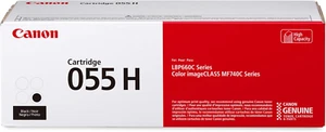 Genuine Toner, Cartridge 055 Black, High Capacity (3020C001) 1 Pack, for Color - Picture 1 of 11