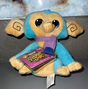 NUEVO ANIMAL JAM BLUE MONKEY Fiesta Peluche 7"" Juguete de Peluche con código sin usar - Imagen 1 de 1