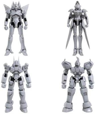 SQUARE ENIX 1/144 Xenogears STRUCTURE ARTS Vol.1 Modelo Kit Serie 4 piezas CAJA nuevo Foto 1 de 4