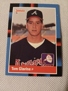 1988 TOM GLAVINE DONRUSS BASEBALL ROOKIE CARD RC #644 ATLANTA BRAVES NY METS - Bild 1 von 2