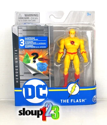 *DC COMICS - HEROES UNITE - THE FLASH - VARIANTE AMARILLA - FIGURA DE ACCIÓN* Foto 1 de 2