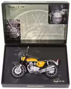 Mini Champs HONDA CB750 Candy Gold 1/12 Scale Diecast Motorcycle Model Rare - Picture 1 of 1