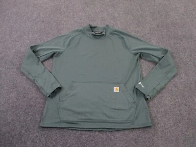 Sudadera Carhartt Mujer M Verde Fuerza Relajada Ropa de Trabajo Aire Libre Activo Atlético Foto 1 de 4