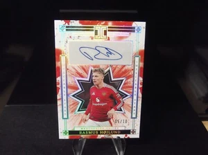 2024 IMPECCABLE PREMIER LEAGUE SOCCER RASMUS HOJLUND AUTOGRAPH 05/10 MAN U - Imagen 1 de 2
