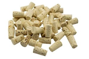 Wine Bottle Corks, Tapered, Home Brew, Wine Brewing, Natural Product, Pack of 25 - Picture 1 of 3