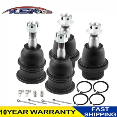 4pc Front Upper and Lower Ball Joints for Chevy GMC Silverado Sierra 1500 Yukon - Image 1 of 4