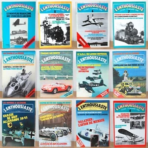 14 Zeitschriften Der Enthusiast Automobilflugzeug Zug 1978/79 Band 1 bis 14 - Bild 1 von 19