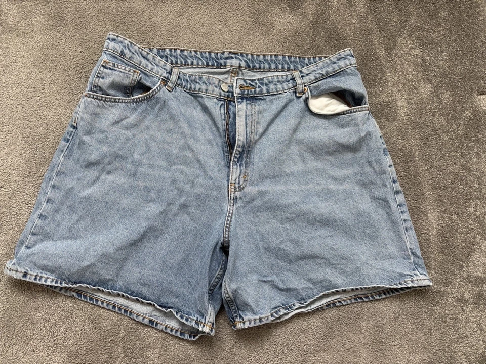 Monki W38/Size 18 Denim Shorts - Image 1 of 4