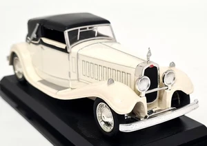 Atlas 1/43 - Bugatti Royale Closed Convertible Cream Diecast Scale Model Car - Picture 1 of 4