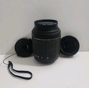 Nikon Quantaray Camera Macro Lens AF LD 55-200mm F/4-5.6 Mount Telephoto Zoom - Picture 1 of 13