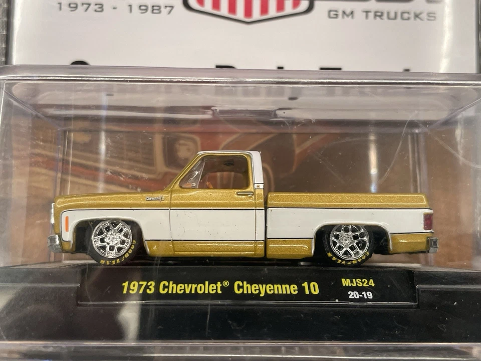 Chevrolet Cheyenne 10 1973 carrocería cuadrada M2 Machines MiJo Exclusives EE. UU. Foto 1 de 4