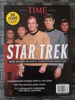 STAR TREK Special Edition: Time's "50 Years of the Final Frontier" Book Foto 1 de 2