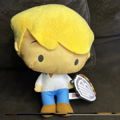 Игрушка заводская Scooby Doo & Friends Fred Chibi плюшевая 9-10 дюймов плюшевая - Изображение 1 из 2