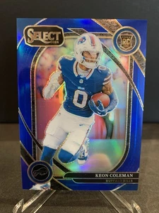 2024-25 Select KEON COLEMAN CLUB LEVEL BLUE ROOKIE /99 BUFFALO BILLS RC #280 - Picture 1 of 2