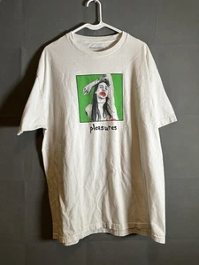 Camisa Pleasures Marilyn Manson Para Hombres Grande Blanca Gráfica Camiseta Punk Rock Ropa de Calle - Imagen 1 de 5