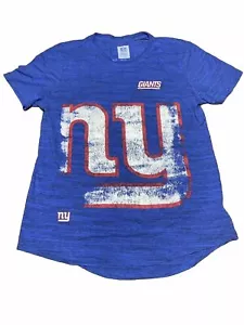 T-shirt New York Giants blu NFL abbigliamento squadra calcio NY adulto unisex grande - Foto 1 di 9