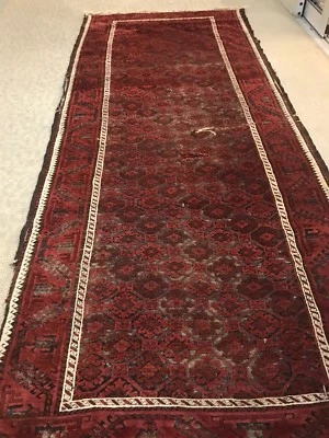 ALFOMBRA ANTIGUA VINTAGE TRIBAL BALUCHTAN Foto 1 de 4