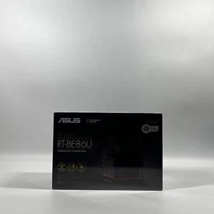 New ASUS BE6800 Dual Band RT-BE86U Performance WiFi 7 Extendable Router - Bild 1 von 6