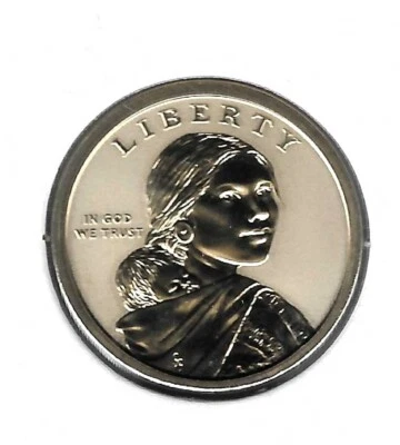 2018-S Sacagawea Dollar "Jim Thorpe" Reverse Proof... - Image 1 of 2