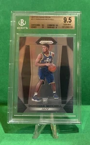 2017-18 Panini Prizm #117 Donovan Mitchell Rookie BGS GEM Mint 9.5 - Picture 1 of 2
