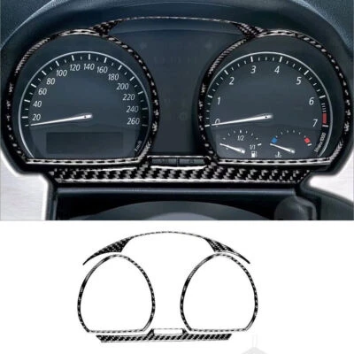 Cubierta envolvente velocímetro fibra de carbono 4 piezas para BMW Z4 E85 2003-2008 Foto 1 de 4