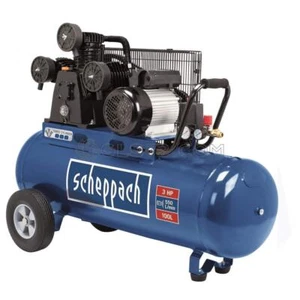 DRUCKLUFT DREIZYLINDER KOMPRESSOR 100 LITER 10 BAR 2200W SCHEPPACH HC550TC 230V - Bild 1 von 3