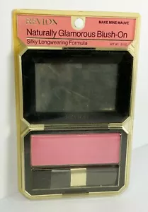 New in Package REVLON NATURALLY GLAMOROUS BLUSH-ON - Make Mine Mauve **RARE! - Picture 1 of 3