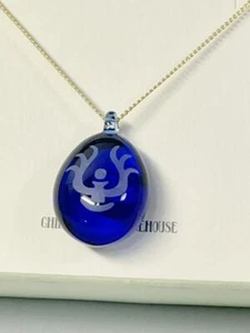 Genuine Laputa Castle In The Sky Flying Stone Necklace Blue Ghibli Park Limited - Picture 1 of 6
