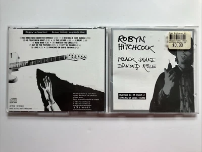 ROBYN HITCHCOCK Black Snake Diamond Role (CD) Extra Track - Import - England — 第 1/2 张图片