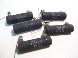 5 STÜCK VISHAY HEI FSTL-25 0,36 OHM WIDERSTÄNDE 25W 10% P3582 - Bild 1 von 3