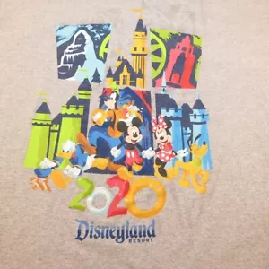 MAGLIETTA MAGLIETTA DISNEY DISNEYLAND RESORT TOPOLINO DONALD DUCK PLUTO 2020 uomo XL - Foto 1 di 3